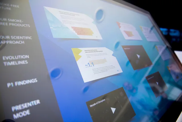 Close-up of a digital touchscreen displaying various data and graphics. Web agency measurement errors, from the missing denominator to the copied benchmark